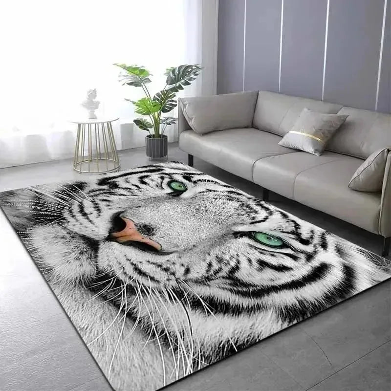 Navak Carpet 1 Stück 3D-Muster Landschaft Fußmatten Küchenteppiche Rutschfeste Pop-Design Badezimmerteppiche Badematte Teppich für Zuhause Waschbecken Wäsche Dekor