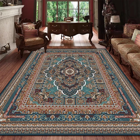 Navak-Teppich, klassischer Luxus-Teppich im persischen Stil, eleganter, waschbarer Teppich für Wohnzimmer, Schlafzimmer, anspruchsvolle Heimdekoration, Bodenmatte, Küchenmatte