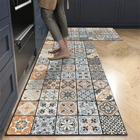Navak Teppich, rutschfeste Küchenteppiche für Wohnzimmer, langer Bereichsteppich, Küchenbodenmatte, Teppiche, Eingangstürmatte, Wohnkultur, Alfombra Tapis 러그