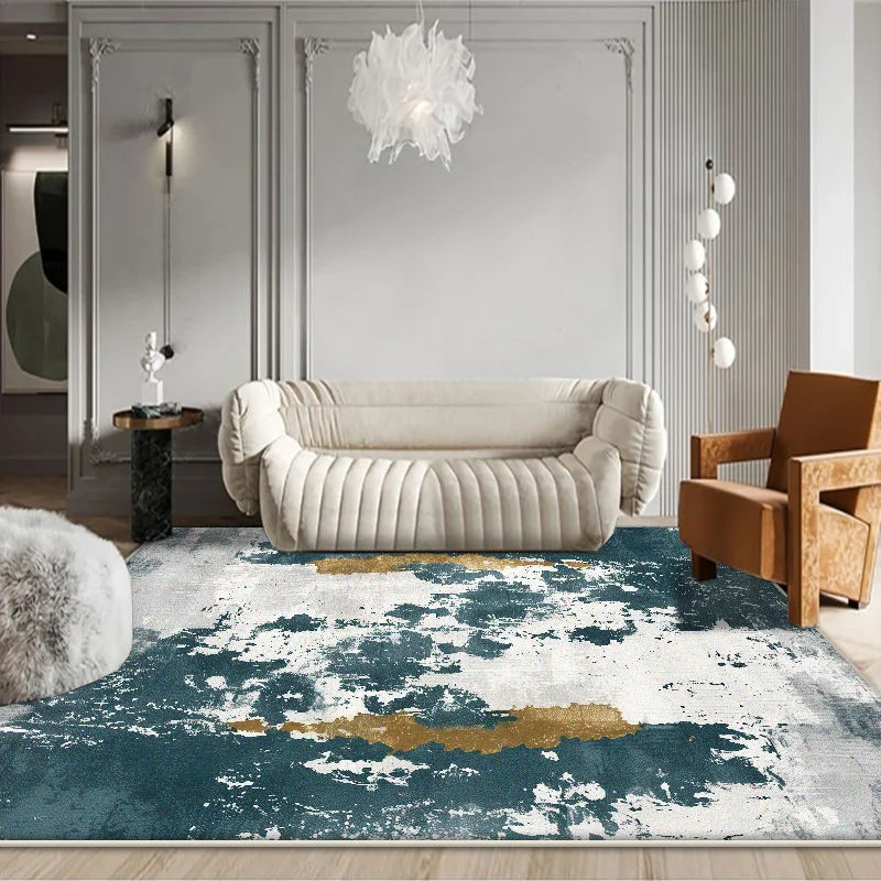 Navak Carpet Modern Abstract Carpets for Living Room Decoration Light Luxury Rug 200x400 Large Bedroom Lounge Rugs Coffee Table Non-slip Mat