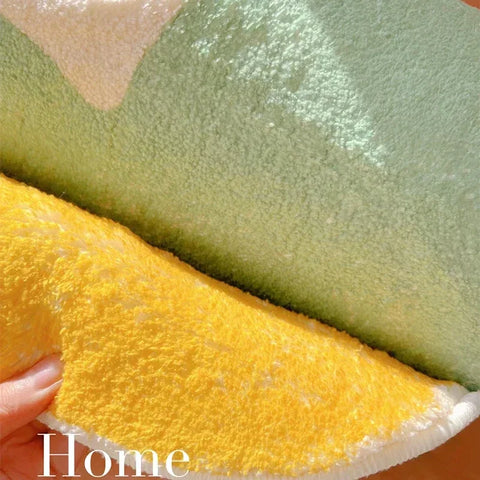 Navak Teppich Schlafzimmer Nachttisch Teppich Rutschfeste Weiche Bequeme Bodenmatte Amerikanischen Retro Blumenmuster Teppich Oval Lange Hause Dekoration Matten 양탄자