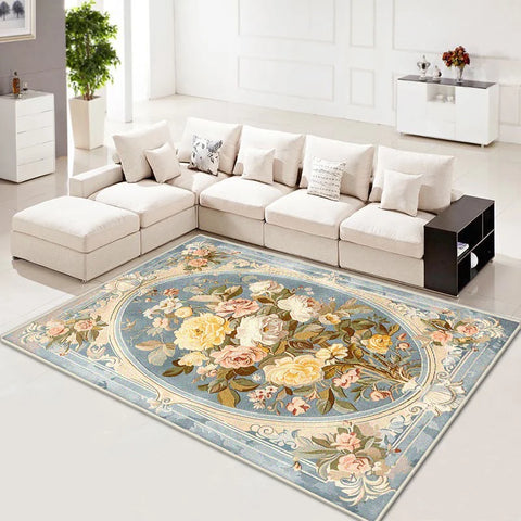 Navak Teppich, luxuriöser Wohnzimmerteppich, nordischer Stil, Retro-Dekoration, für Zuhause, Sofabereich, große Teppiche, Schlafzimmer, Nachttisch, rutschfeste, weiche Bodenmatten, Ковер