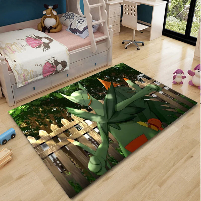 Navak Carpet Daily Picks Cartoon Anime Pokemon Teppich Bodenmatte Gengar Lucario Wohnzimmer Badezimmer Nachttisch Teppich Home Decor