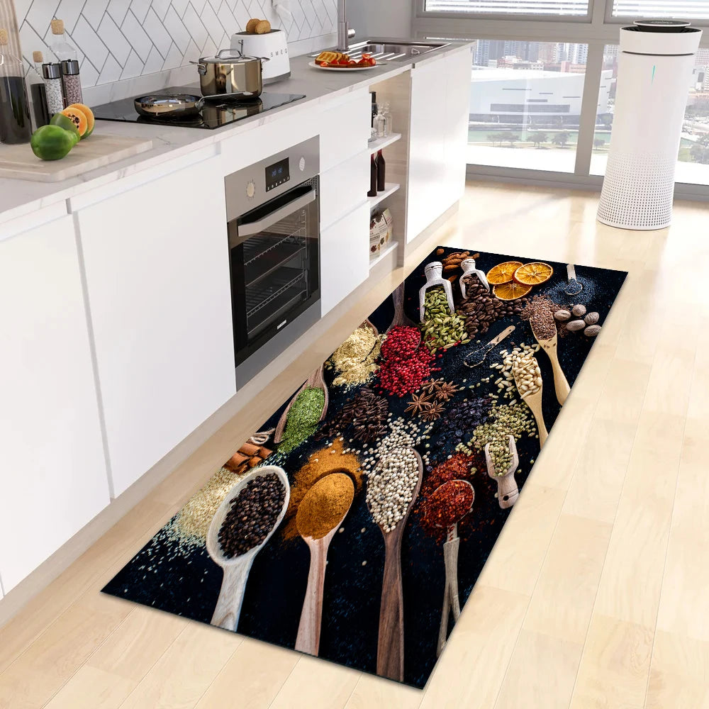 Navak Teppich, moderne Küchenmatte, Hauseingangs-Fußmatte, Flur, Schlafzimmer, Wohnzimmer, Dekoration, Bodenteppich, Balkon, Badezimmer, rutschfest, langer Teppich
