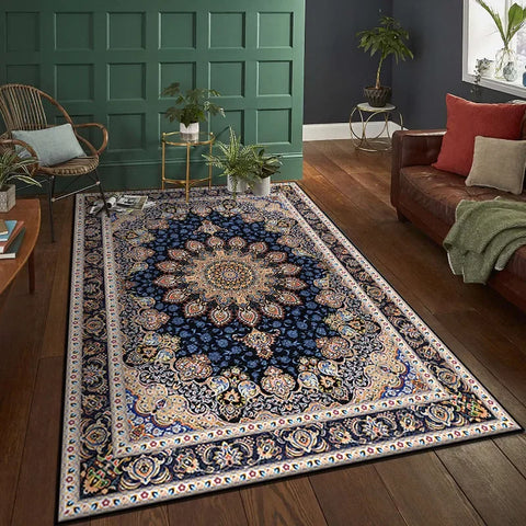 Navak Carpet Exclusive Picks Amerikanischer Perserteppich für Wohnzimmer, Kristallsamt, 40 x 60 cm, für Hotel, Zuhause, Schlafzimmer, Teppichboden, exotische Nationalitäten, windgepeitschter Teppich