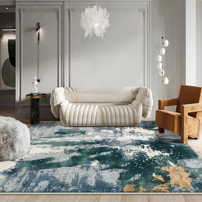 Navak Carpet Modern Abstract Carpets for Living Room Decoration Light Luxury Rug 200x400 Large Bedroom Lounge Rugs Coffee Table Non-slip Mat