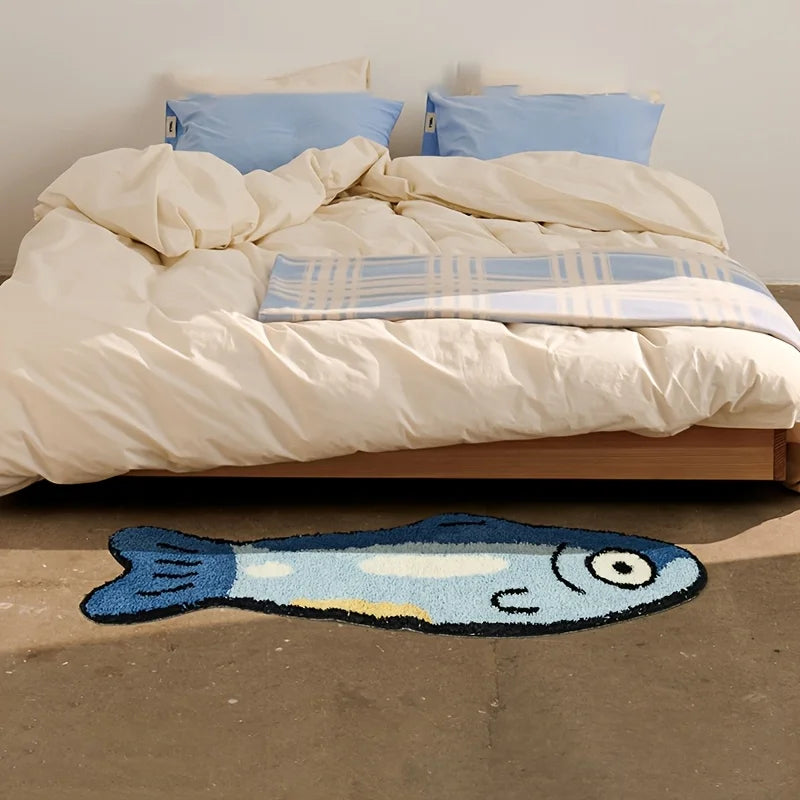 Navak Carpet Exclusive Picks40x120cm Salty Home Decor Rugs Cute Shaped Bedroom Bedside Rugs Living Room Coffee Table Floor Mats Rugs Non-Slip Rugs