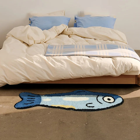 Navak Carpet Exclusive Picks40x120cm Salty Home Decor Rugs Cute Shaped Bedroom Bedside Rugs Living Room Coffee Table Floor Mats Rugs Non-Slip Rugs