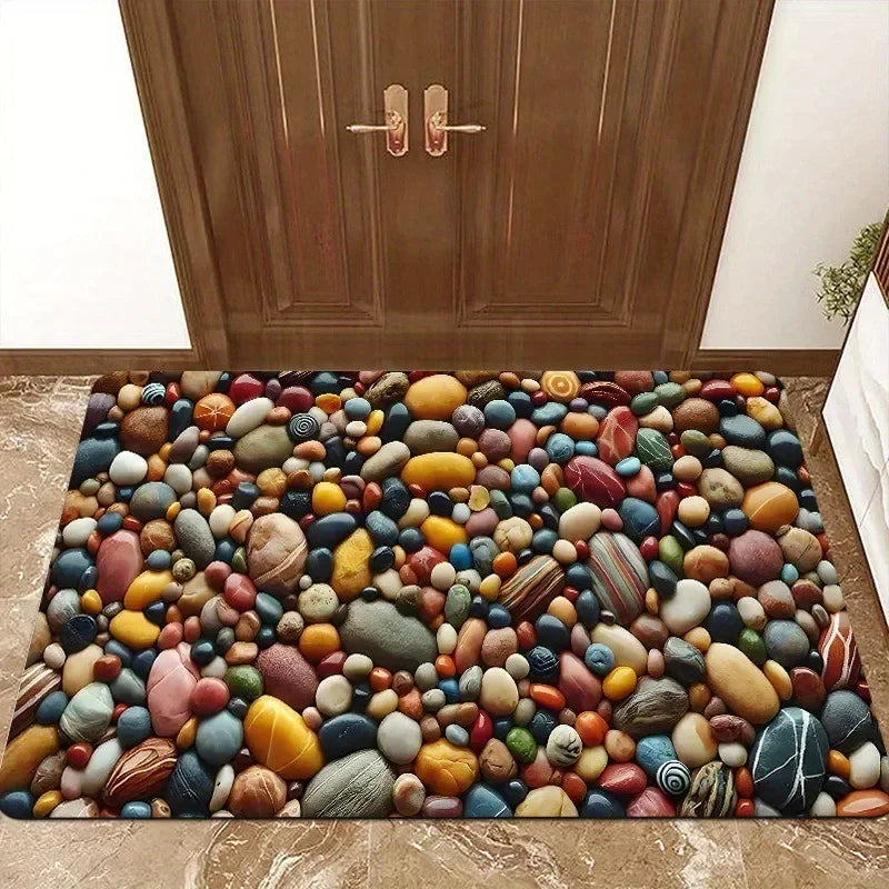 Navak Carpet Europe Modern Style Welcome Carpet Living Room Sofa Bedroom Bedside Study Entrance Door Rug Non-slip Fashion Home Decor Mat