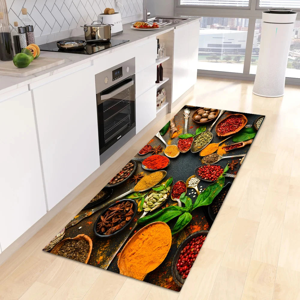 Navak Teppich, moderne Küchenmatte, Hauseingangs-Fußmatte, Flur, Schlafzimmer, Wohnzimmer, Dekoration, Bodenteppich, Balkon, Badezimmer, rutschfest, langer Teppich