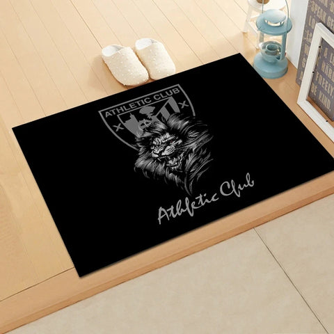 Navak Carpet 1 Stück Fußmatte für den Eingangsbereich eines Sportclubs, 100 % Polyester, rutschfester Teppich, moderne dekorative Filz-Fußmatte, schön und modisch
