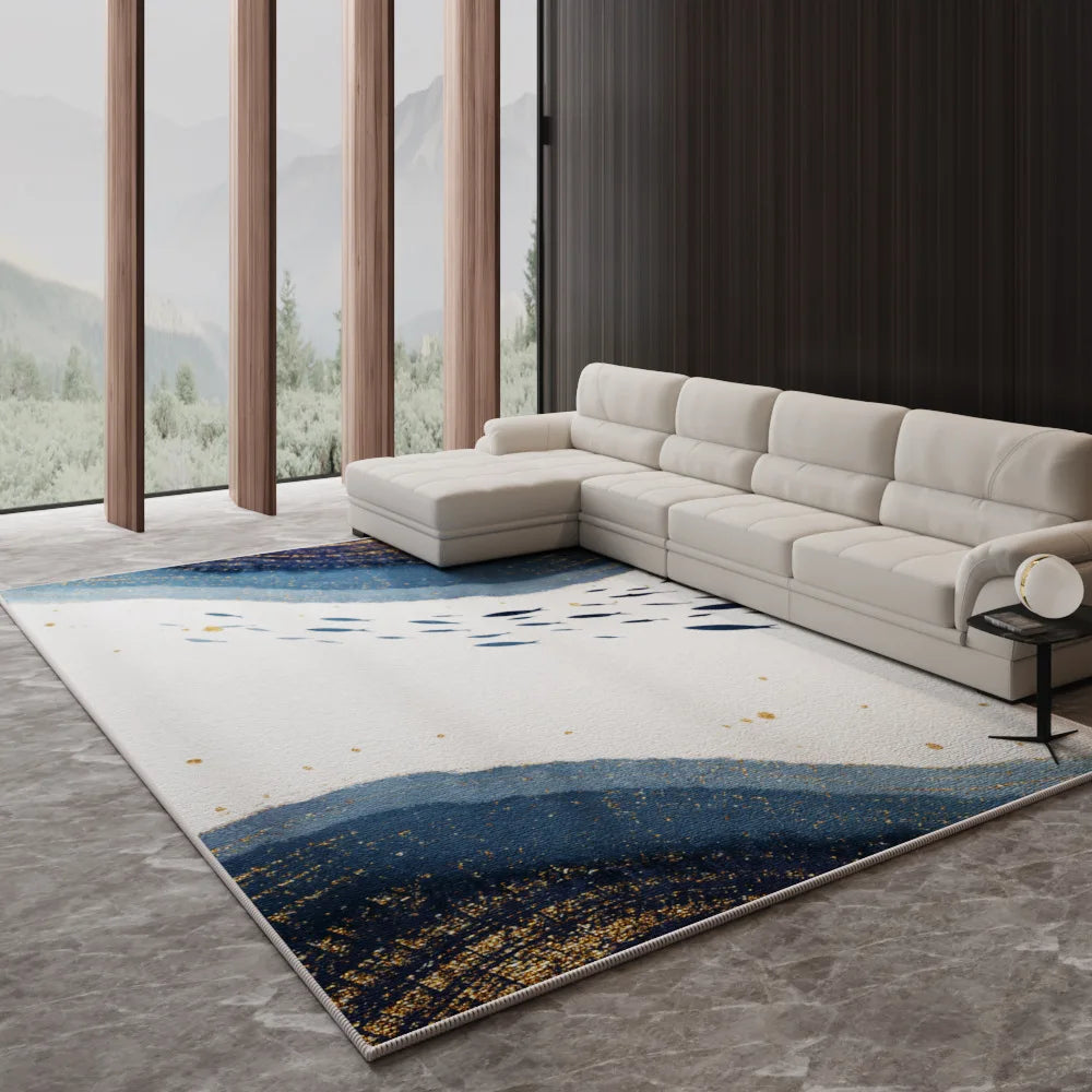 Navak Carpet Nordic Light Luxus-Teppich – Großer Wohnzimmerteppich | Für unter Sofa und Couchtisch, Schlafzimmer- und Lounge-Dekor