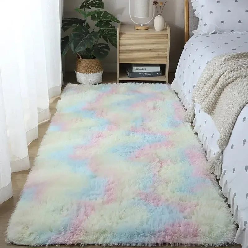 Navak Carpet Exclusive Picks Wohnzimmerteppich Plüschteppich Schlafzimmerboden Flauschige Matte Rutschfeste Wohndekor-Teppiche Weiche Samtteppiche Kinderzimmerdecke