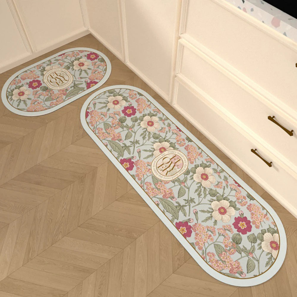 Navak Teppich Saugfähiger Küchenteppich Rutschfeste Bodenmatte Absorbiert Öl Küche Langer Bereich Teppich Schlafzimmer Teppich Eingang Fußmatte Home Decor Zimmer Tapis