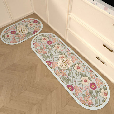 Navak Teppich Saugfähiger Küchenteppich Rutschfeste Bodenmatte Absorbiert Öl Küche Langer Bereich Teppich Schlafzimmer Teppich Eingang Fußmatte Home Decor Zimmer Tapis