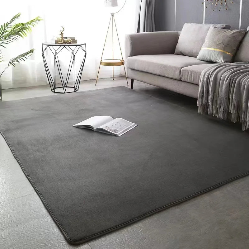 Navak Carpet Exclusive Picks Weicher, gemütlicher japanischer Korallenflor-Kurzflor-Teppich für Wohnzimmer, Schlafzimmer, Kinder, Spielen, Lesen, rutschfeste Bodenmatte