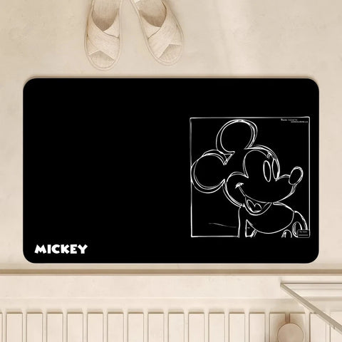 Navak Carpet Daily Picks DISNEY Mickey Bodenmatte Schlafzimmerdekoration Balkon Fußmatte Wohnzimmerteppich Teppiche Küche und Badezimmer Türdekoration