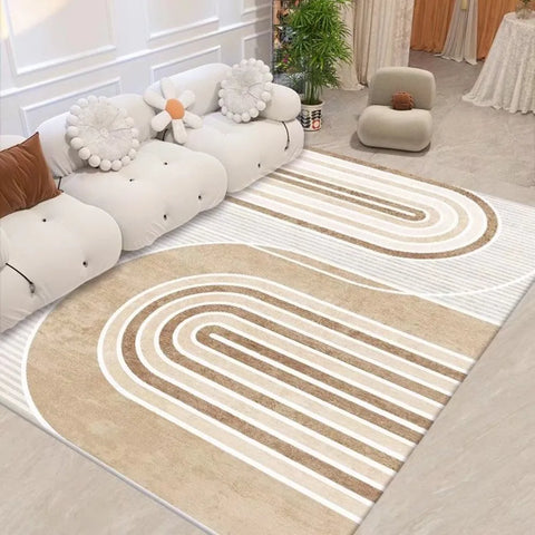 Navak Carpet Exklusive Auswahl Skandinavischer Stil Geometrischer Teppich Wohnzimmer Arbeitszimmer Tragbares Design Modernes Heimstudio Ins Style Space