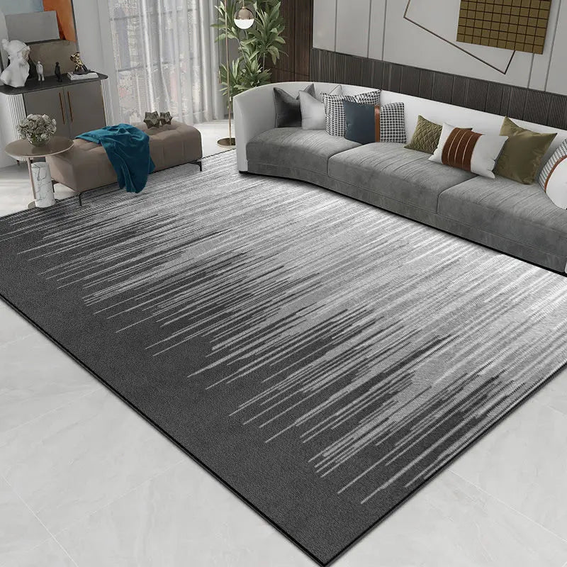 Navak Carpet Deluxe Grey Carpet Living Room Decoration Home Bedroom Carpet Lounge Rug Entrance Door Mat Foot  Area Rug Large  Nordic style