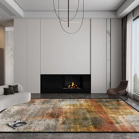 Navak Teppich, modern, abstrakt, für Wohnzimmer, nordische Dekoration, Zuhause, leicht zu reinigen, für Badezimmer, Eingangsbereich, waschbar, 200 x 250 cm, Teppich, Garderobe, große Matten