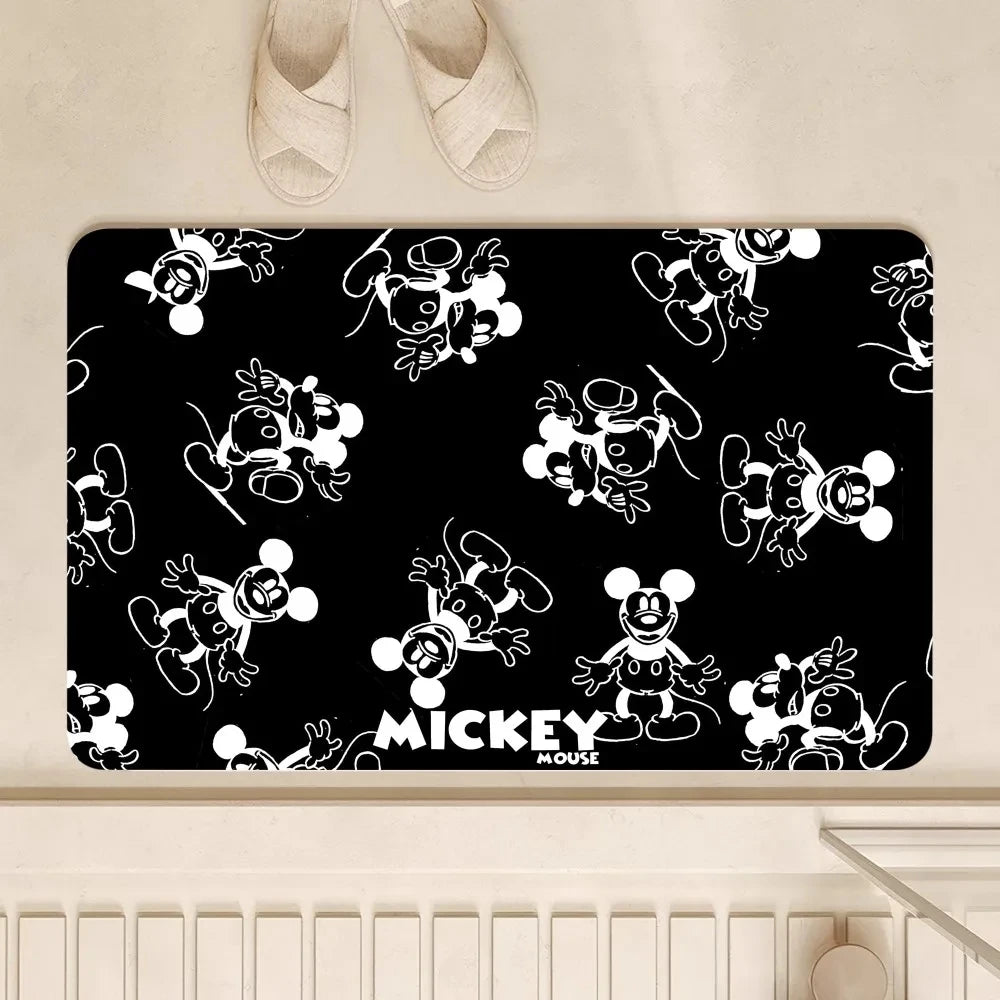 Navak Carpet Daily Picks DISNEY Mickey Bodenmatte Schlafzimmerdekoration Balkon Fußmatte Wohnzimmerteppich Teppiche Küche und Badezimmer Türdekoration