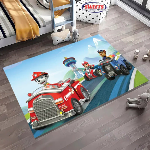 Navak Carpet 3D Neuankömmling Niedlicher Hunde-Cartoon-Teppich, Teppich für Wohnzimmer, Kinderzimmer, Schlafzimmer, Sofa, Küche, Fußmatte, Dekor, rutschfeste Bodenmatte für Kinder