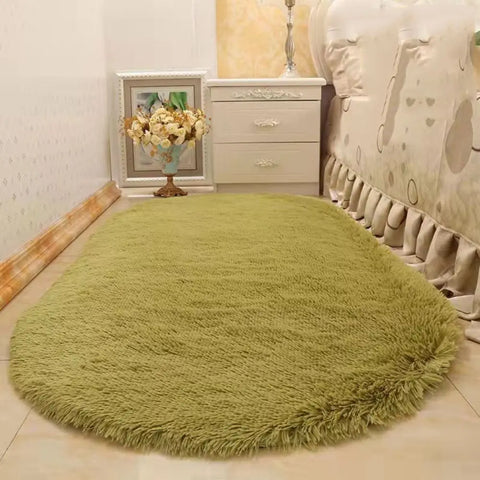 Navak Carpet Batik-Teppich, neuer, rutschfester Woll-Imitat, Langhaar-Teppich, Bodenschutz, Schlafzimmermatten, Kunstpelz, Schaffell, weiche Teppiche