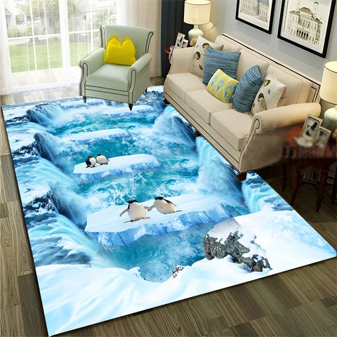 Navak Teppich, 3D-Illusion, Vision, Halluzination, HD-Teppich für Zuhause, Wohnzimmer, Schlafzimmer, Sofa, Fußmatte, Dekor, Kinderbereich, Teppich, rutschfeste Bodenmatte