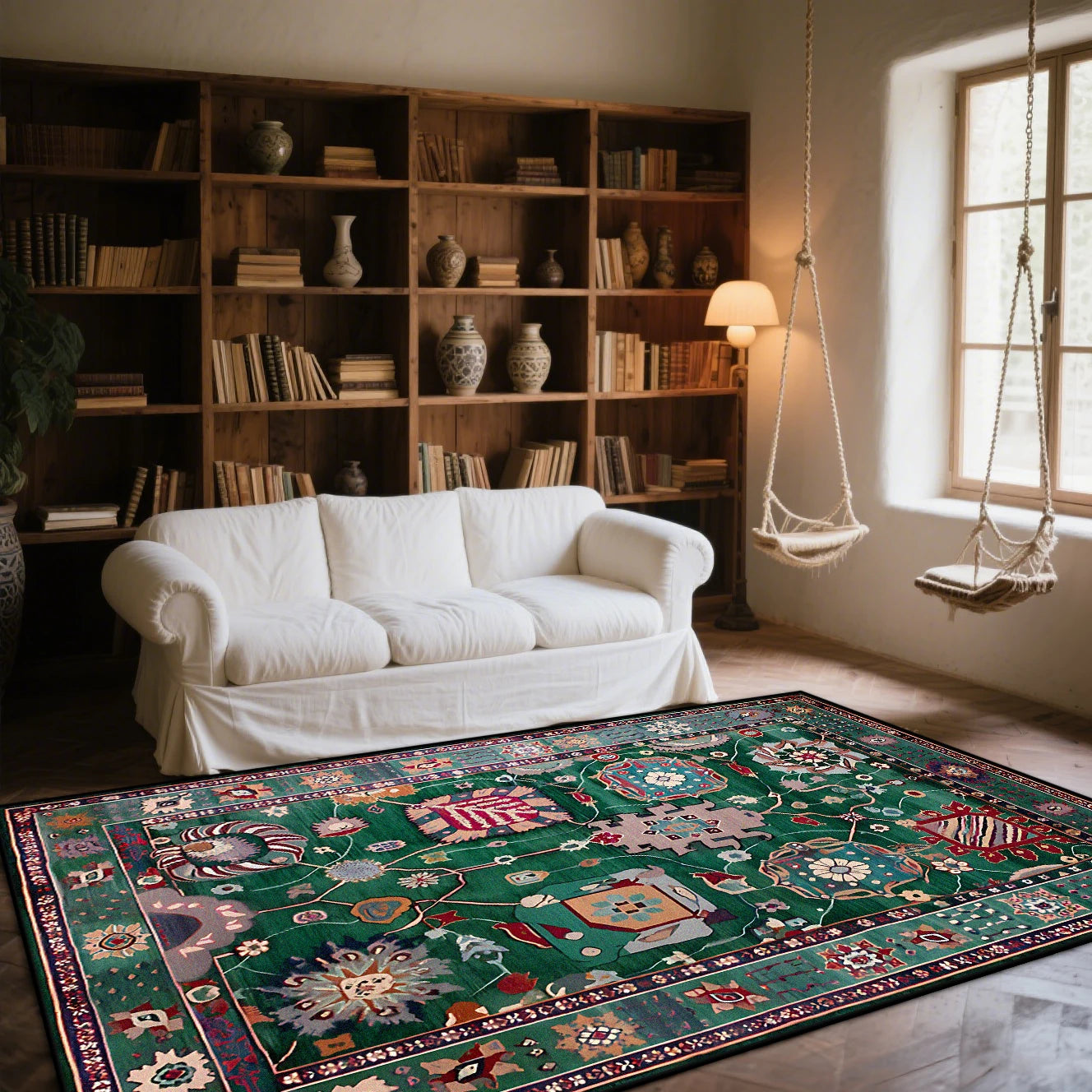 Navak Teppich, amerikanischer Stil, Retro-Dekoration, Teppich, Wohnzimmer, abstrakte Kunst, Schlafzimmer, leicht zu reinigen, Sofa-Teppich, Lounge, Couchtische, waschbare Matte
