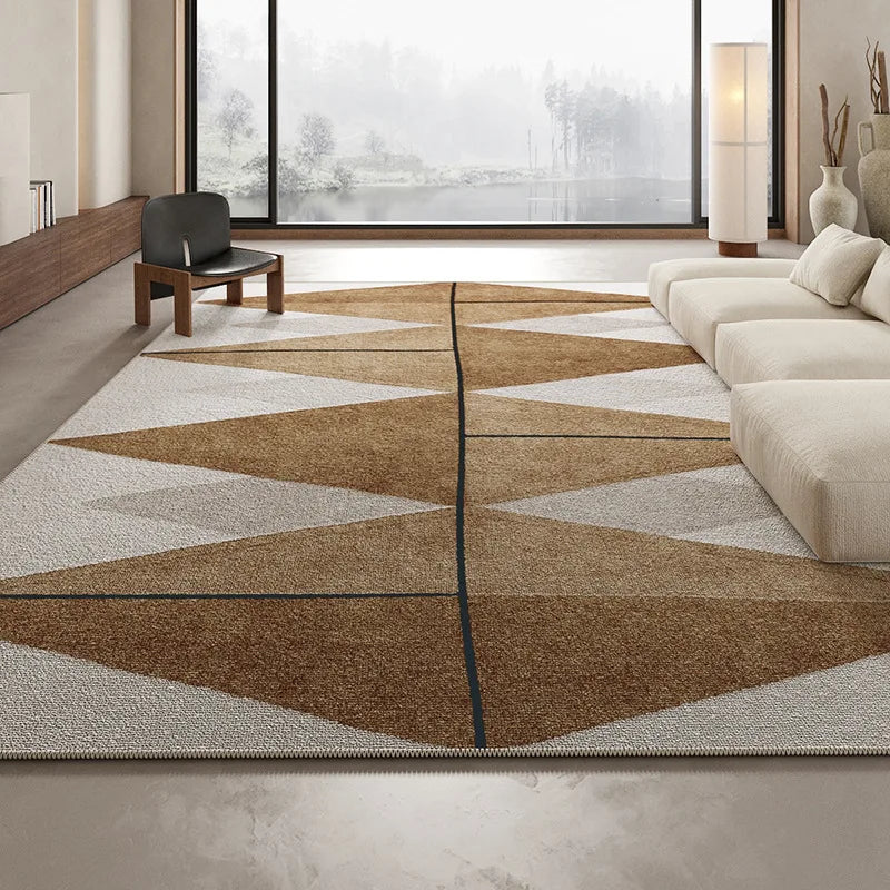 Navak Teppich, nordischer Stil, Kristall-Samtteppich, Wohnzimmer, Schlafzimmer, Bettdecke, fortgeschrittenes antikes Sofa, leichte Luxus-Couchtischdecke