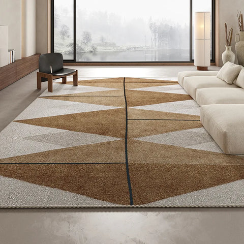 Navak Teppich, nordischer Stil, Kristall-Samtteppich, Wohnzimmer, Schlafzimmer, Bettdecke, fortgeschrittenes antikes Sofa, leichte Luxus-Couchtischdecke