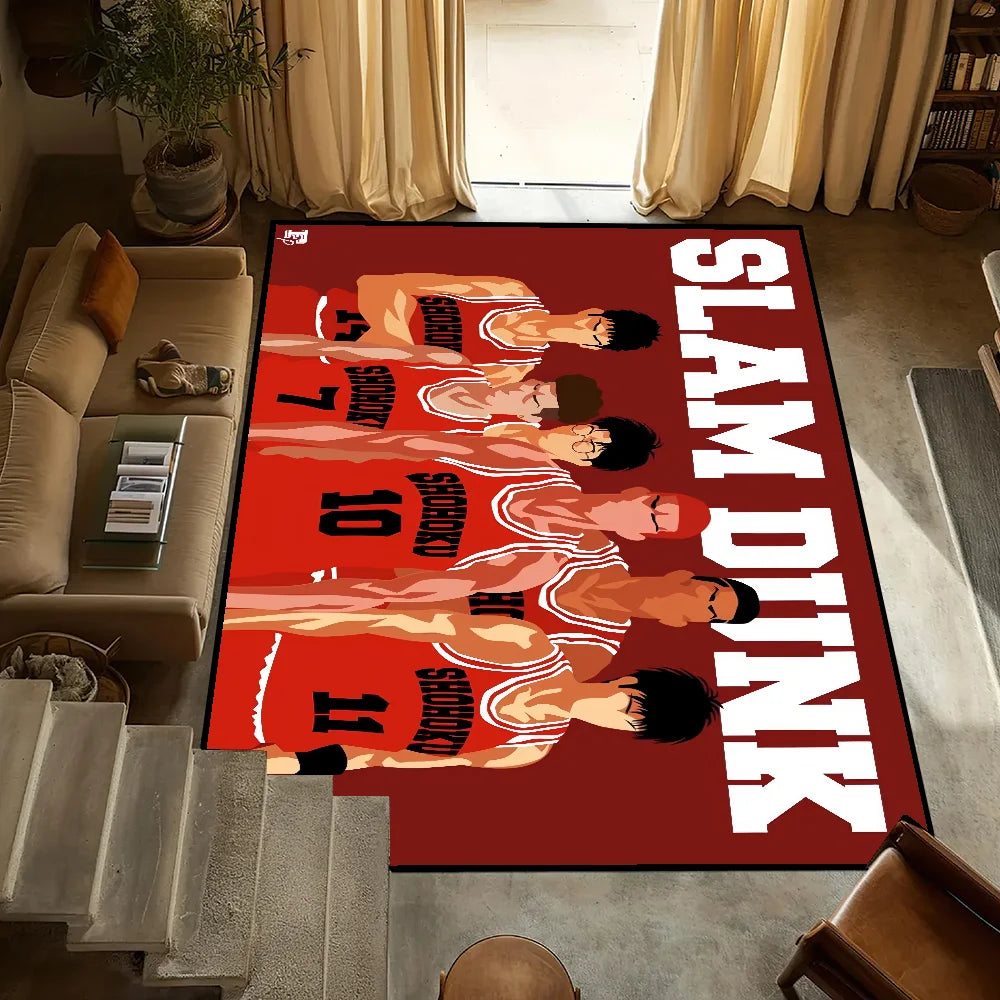 Navak Teppich kleiner Dunk Teppich Anti-Rutsch Küche Schlafzimmer Handgemacht Anime Tufted Teppich Teppich Slam Wohnzimmer Eingang Dekoration