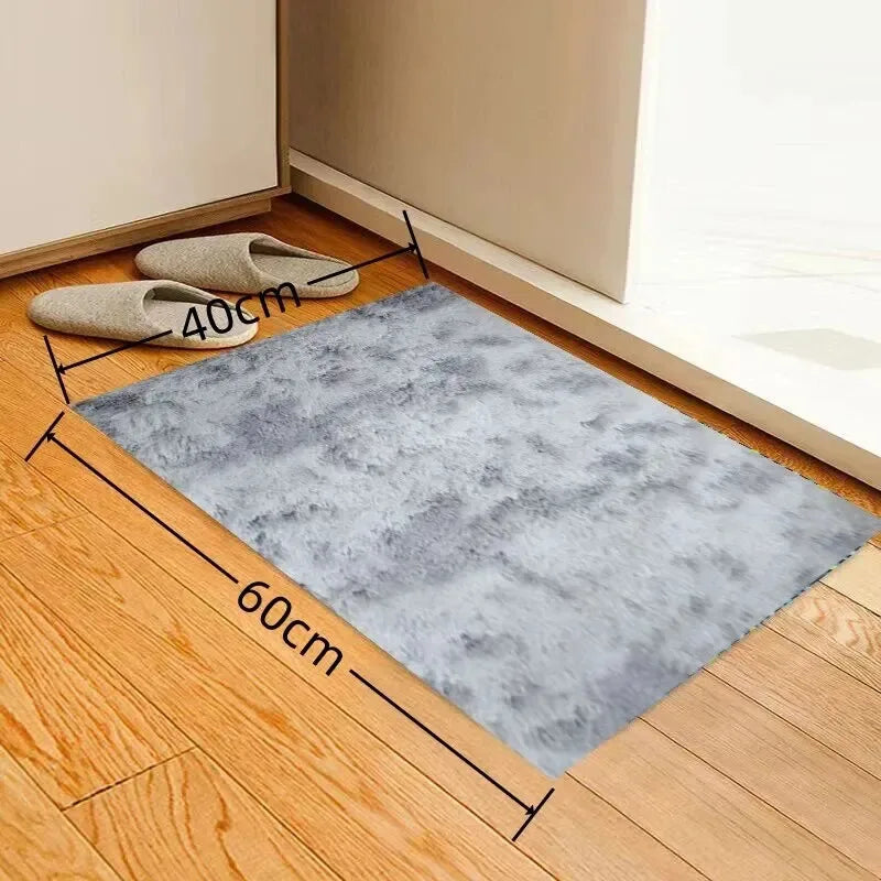 Navak Carpet Exclusive Picks Wohnzimmer Seidenhaarteppich Schlafzimmer Couchtisch Teppich Farbverlauf Schlafzimmer Shaggy Nachttisch Teppiche Heimdekoration