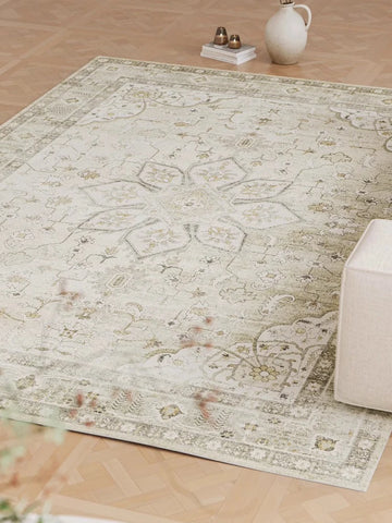 Navak-Teppich, grüner Abzeichen-Teppich, elegante Perserteppiche, Wohnzimmer, Schlafzimmer, dekorative Teppiche, rutschfest, weicher Gebetsteppich, maschinenwaschbarer Teppich