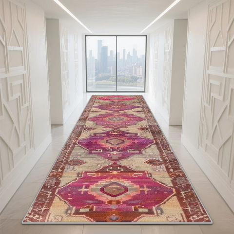 Navak Carpet Morocco Hall Corridor Carpet Non-slip Washable Home Runner Stairway Rug Outdoors Aisle The Long Corridor Mat Customizable Lobby