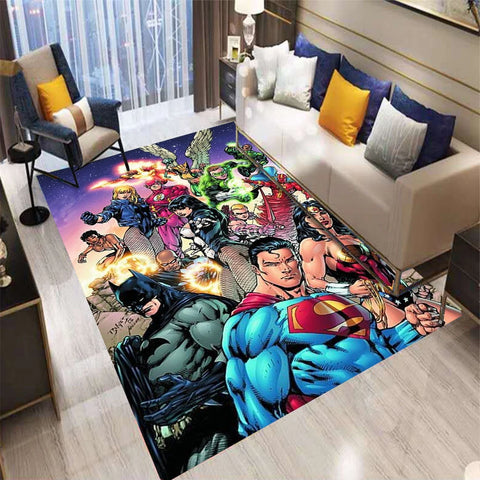 Navak Carpet Daily Picks Disney Superheld Marvel Avengers Cartoon Teppich Teppich für Schlafzimmer Wohnzimmer Home Sofa Dekoration Kinder Bodenmatte