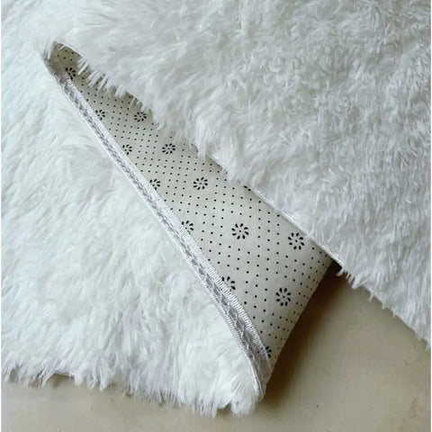 Navak Teppich, pelziger Teppich, Wohnzimmermatte, modernes Schlafzimmer, nordischer Stil, Dekorationsteppich, groß, schwarz, grau, weiß, rutschfeste Kinderteppiche