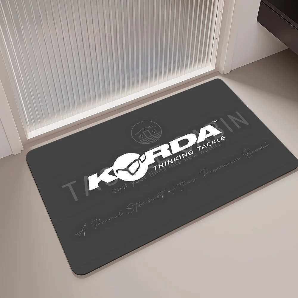 Navak Carpet K-Korda Angellogo Bodenmatte Kinderzimmer Schlafzimmer Dekoration Balkon Anti-Rutsch-Fußmatte Wohnzimmer Willkommensteppich