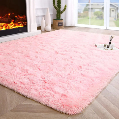Navak Carpet Fluffy Rugs for Bedroom Fuzzy Area Rugs for Living Room Soft Kids Carpet Non Slip Rugs for Hardwood Floors Room Decor