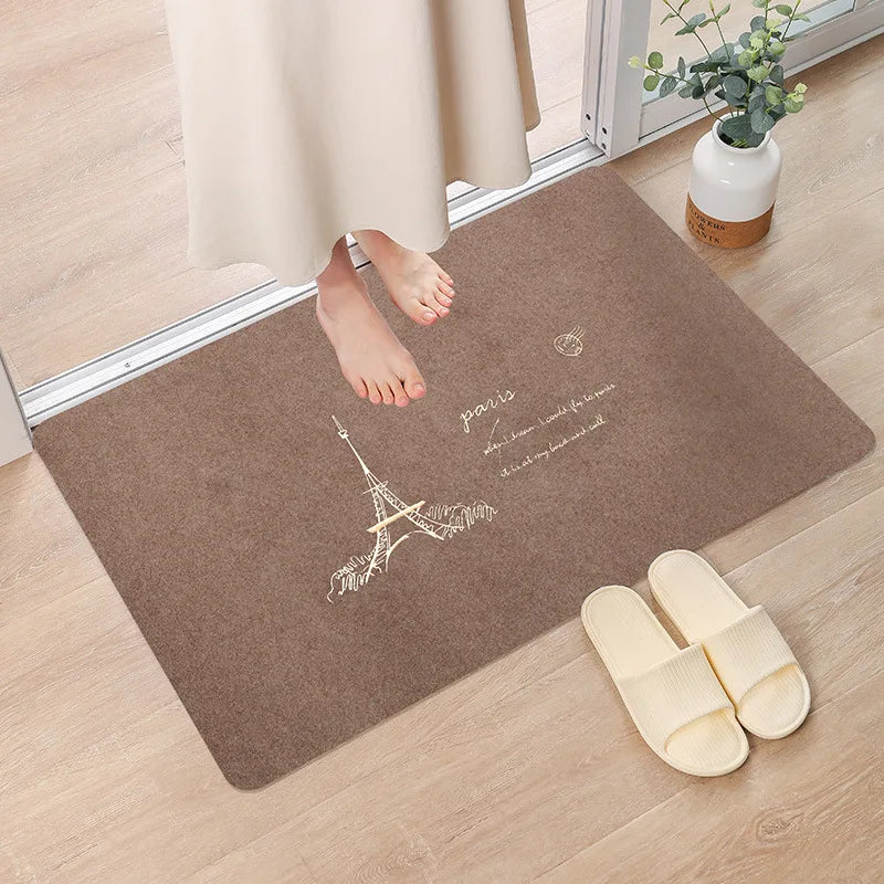 Navak Teppich, solide, Willkommens-Fußmatten für den Eingangsbereich, Teppiche für Zuhause, Bad, Wohnzimmer, Boden, Treppe, Küche, Flur, rutschfester Teppich
