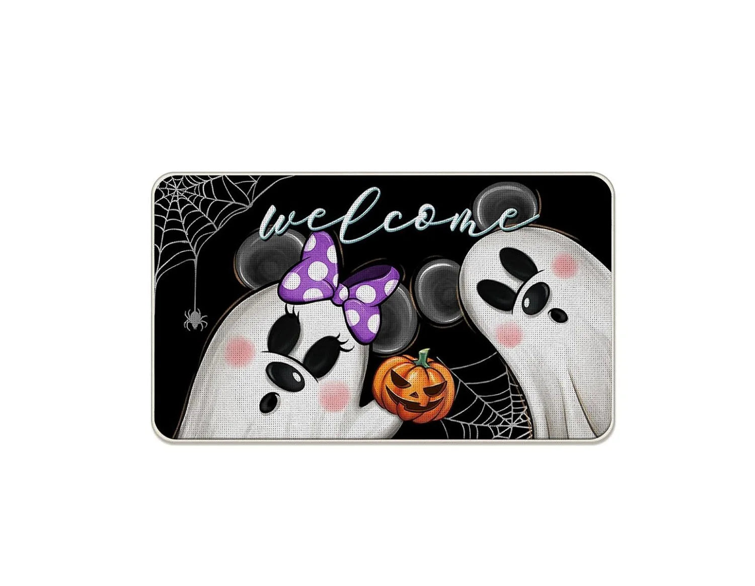 Navak Teppich Halloween Eingangs-Fußmatte Outdoor-Teppich Rutschfester und verschleißfester Teppichläufer Teppiche Rutschfeste Fußmatten für die Heimdekoration 러그