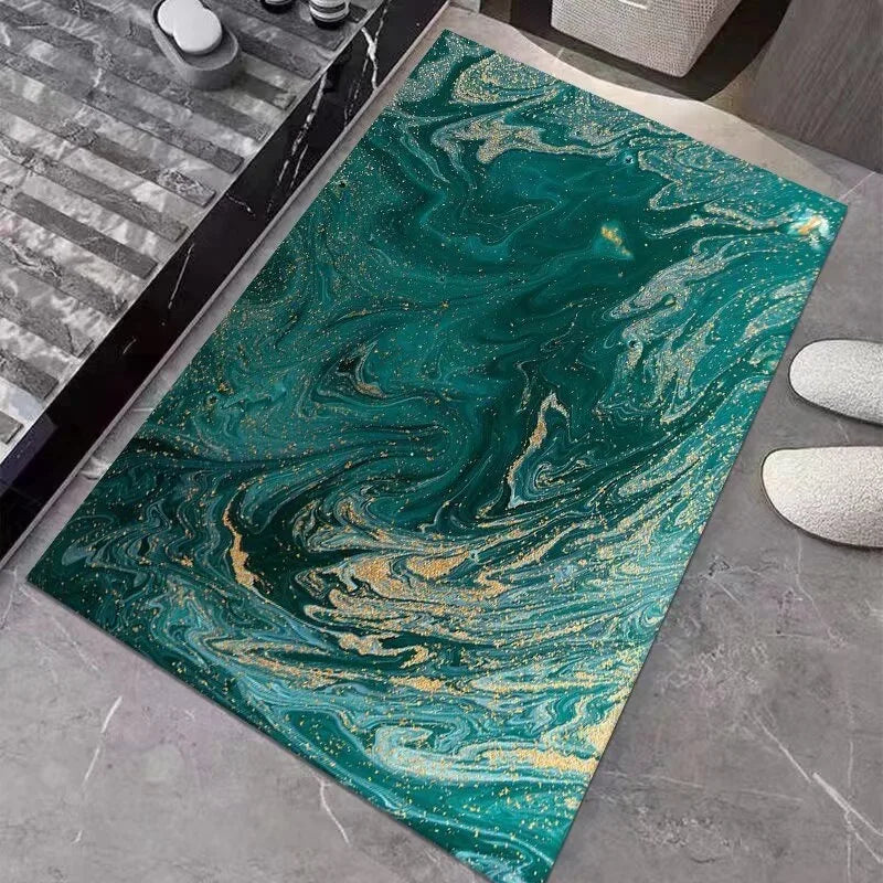 Navak Teppich Home Dekoration Schlafzimmer Fußmatten Schlafzimmer Badezimmer saugfähige Fußmatten Wohnzimmer Eingangstür Teppich