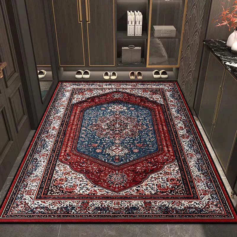 Navak-Teppich im persischen Stil, Retro-Dekoration, für Zuhause, Wohnzimmer, große Größe, rutschfest, Raumdekoration, Garderobenteppich, leicht zu reinigen, Eingangstürmatte