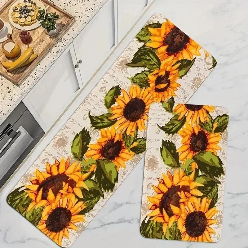 Navak Carpet 1PC Küchenteppich mit Charaktermuster, rutschfeste Fußmatten für Zuhause, Pop-Design, Badezimmerteppiche, Badematte, Teppich für Waschbecken, Wäschedekor