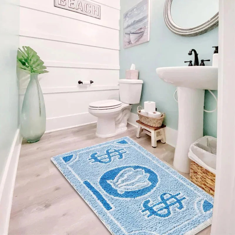 Navak Carpet Exclusive Picks Verbessertes Material Personalisierte US-Dollar Schlafzimmer Weicher rutschfester Teppich Wohnzimmer Küche Badezimmer Waschbare Teppichmatte