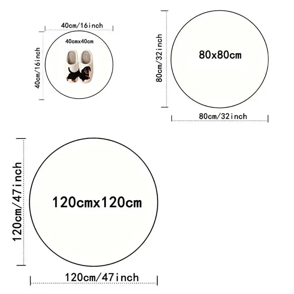 Navak Carpet Daily Picks Round Pokemon Rug for Living Room Decor Bedroom Rug Lounge Balcony Sofa Mat Coffee Table Mat Swivel Chair Mat Kids Gift