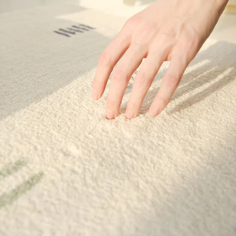 Navak Carpet Teppiche im französischen Retro-Stil für Schlafzimmer, flauschige, weiche Lounge-Bodenmatte, großflächige Wohnzimmer-Dekoration, Teppich, dicker Plüschteppich für Zuhause