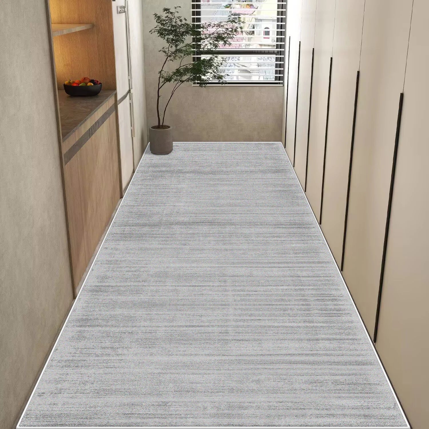 Navak CarpetModern Korridor-Läuferteppich für Flur, Wohnzimmer, Dekoration, Hausgang, Bodenmatte, luxuriöser Eingangsbereich, Dekorationsbereich, langer Streifenteppich