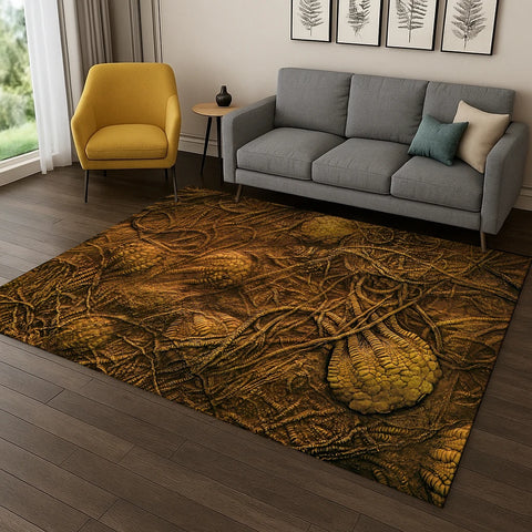 Navak Teppich, Dinosaurier-Fossil, Cartoon-Teppich für Schlafzimmer, Wohnzimmer, Sofa, Fußmatte, Küche, Heimdekoration, Kinderspielbereich, rutschfeste Bodenmatte