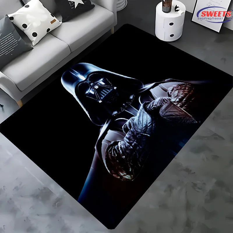 Navak Carpet New Shelves! 3D Classic Movie Theme Carpet, Living Room Bedroom Office Children's Room of Choice, Non-slip Machine Washable Mat